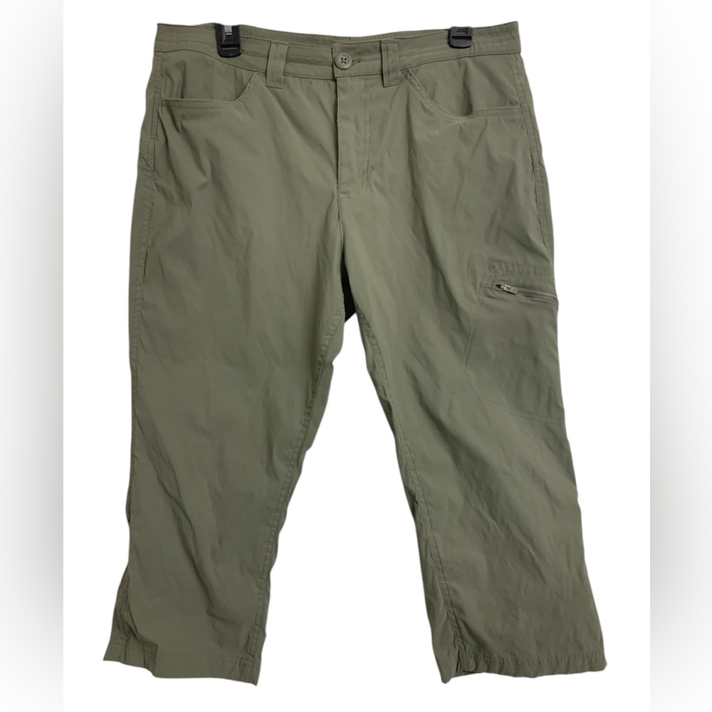 Eddie Bauer Cargo Cropped Hiking Outdoor Pants Size‎ 12